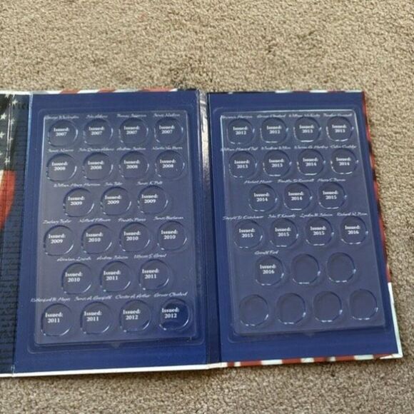 Presidential Dollars Coin Collecting Kit *Folder Only* - Picture 4 of 6